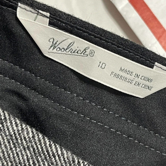 Woolrich Richville Wool Blend Buffalo Plaid Skirt Size 10 - Picture 3 of 8